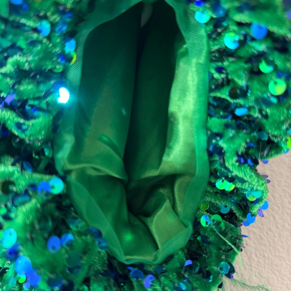 LOLA + the boys EMERALD SHIMMER PARTY girls DRESS - Picture 11 of 13